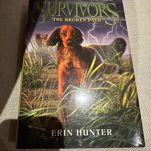 Harper Survivors: The Broken Path Book with Green and Brown Cover